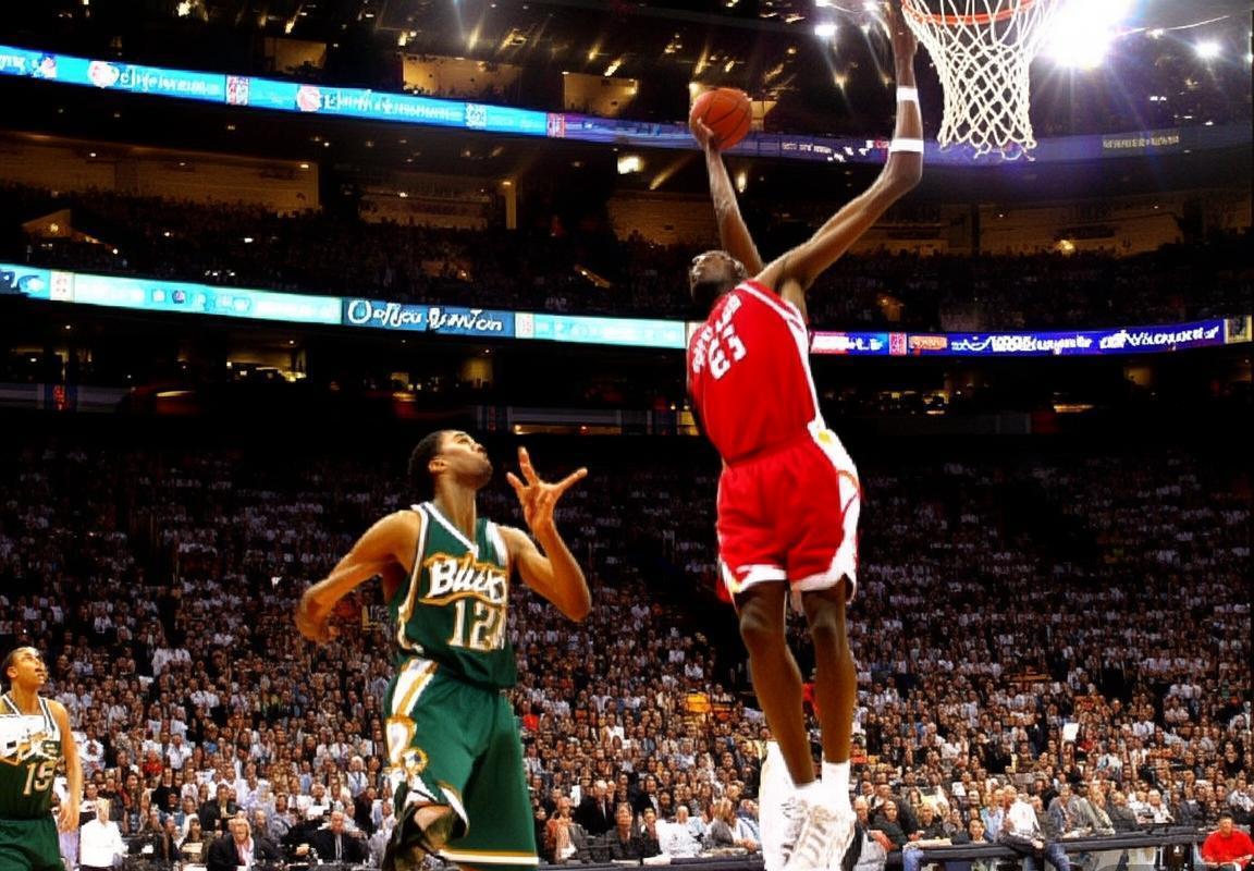 2007年NBA火箭对雄鹿巅峰对决：姚麦联手战新生代经典回顾(图2)